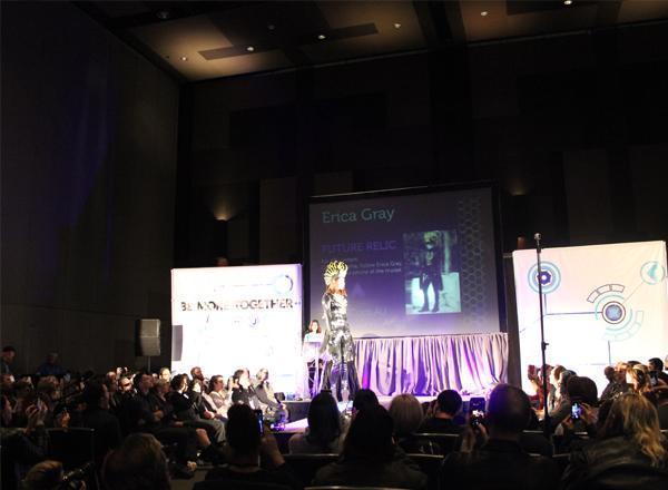 The BDYHAX Fashion Tech Show , In January 2017, designers & artists from around the world converged on Austin,Texas USA at the first ever Put Together fashion tech show. Showcasing pieces that utilize 3D printing, responsive tech, and AR
